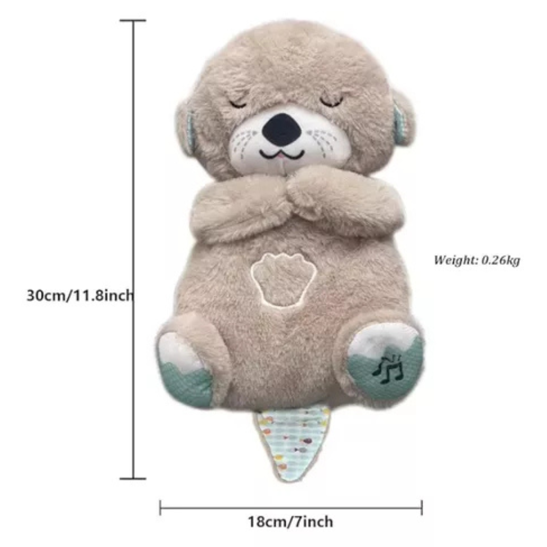 Nutria de Peluche Calmante Gris