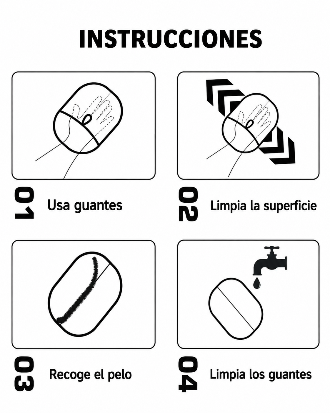 GUANTE MAGIC QUITA PELOS