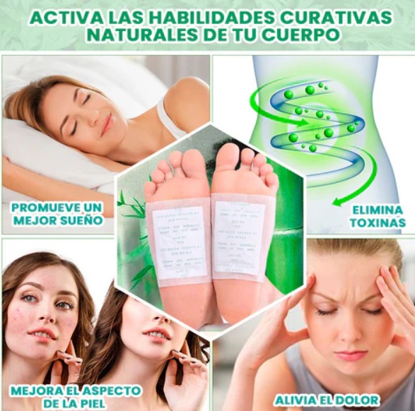 Parches de Bienestar con Jengibre y Bambú — Ritual Nocturno (Pack 50 unidades)