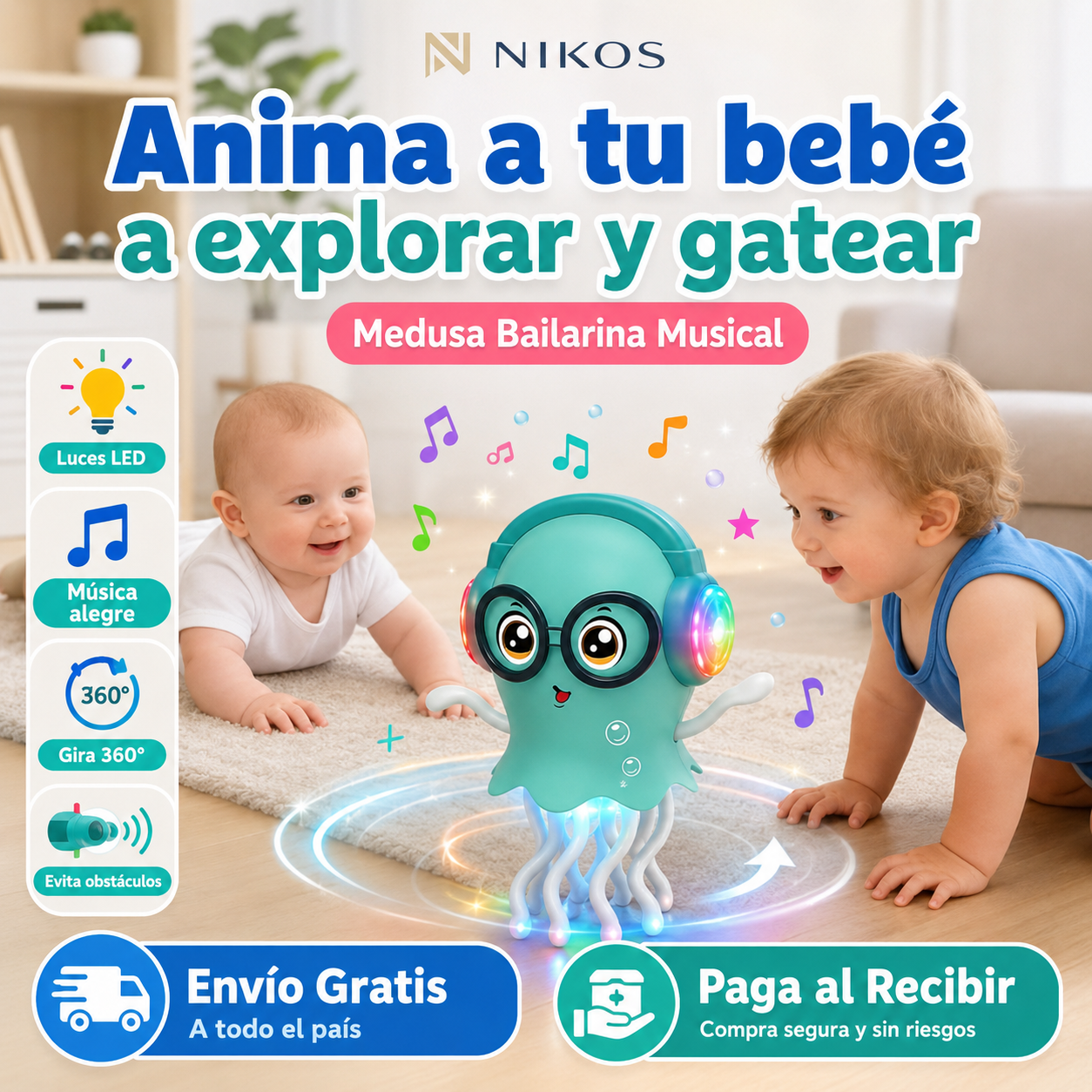 Medusa Bailarina Juguete Infantil