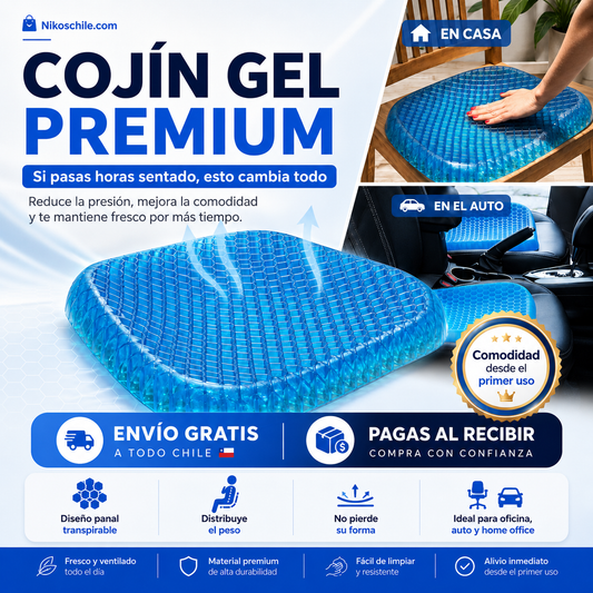 COJIN DE GEL PREMIUM