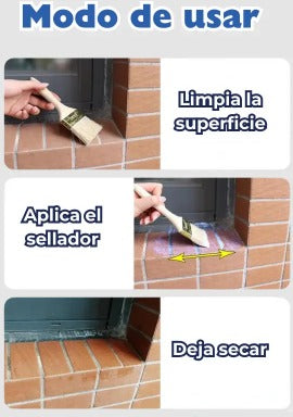 Super Sellador Transparente impermeable 1kg